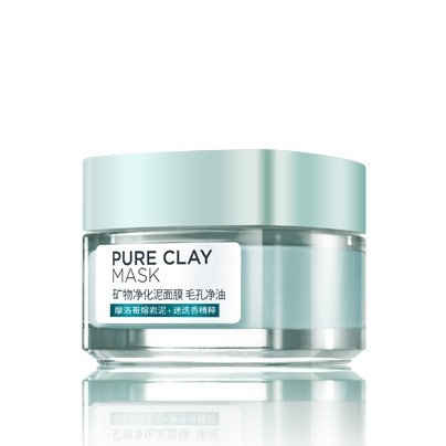 L‘OREAL PARIS巴黎欧莱雅矿物净化泥面膜毛孔净油